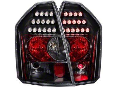 Anzo USA 2005-2007 Chrysler 300C LED Taillights Black - 321011