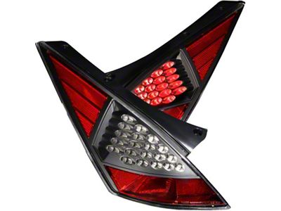 Anzo USA 2003-2005 Nissan 350Z LED Taillights Black - 321099