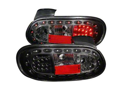 Anzo USA 1998-2005 Mazda Miata LED Taillights Black - 321212