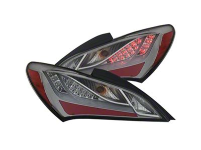 Anzo USA 2010-2013 Hyundai Genesis LED Taillights Smoke - 321332