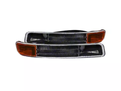 Anzo USA 1999-2006 Gmc Sierra 1500 Euro Parking Lights Black w/ - 511005