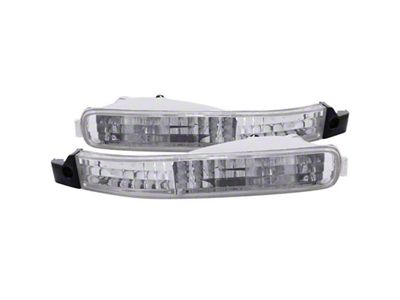 Anzo USA 1992-1993 Honda Accord Euro Parking Lights Chrome - 511007