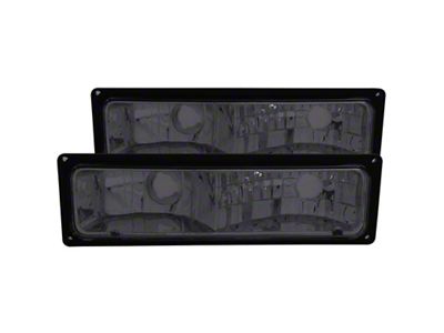 Anzo USA 1988-1998 Chevrolet C1500 Euro Parking Lights Smoke - 511034