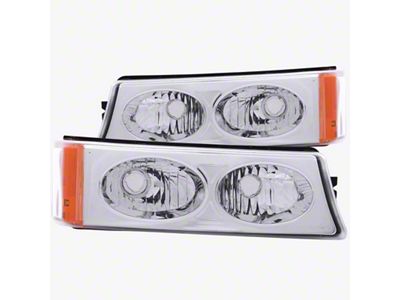 Anzo USA 2003-2006 Chevrolet Silverado 1500 Euro Parking Lights Crystal - 511035
