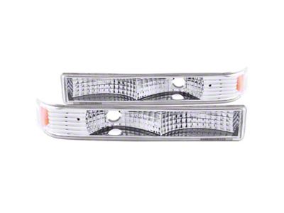 Anzo USA 1998-2005 Chevrolet S-10 Euro Parking Lights Chrome - 511038