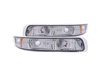 Anzo USA 1999-2002 Chevrolet Silverado 1500 Euro Parking Lights Chrome w/ - 511064