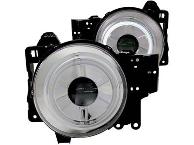 Anzo USA 2007-2013 Toyota Fj Cruiser Projector Headlights w/ Halo Chrome - 111115