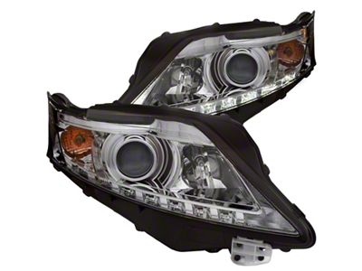 Anzo USA 2010-2012 Lexus Rx350 Projector Headlights w/ U-Bar Chrome - 111323