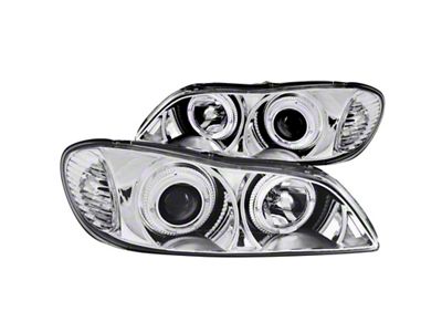 Anzo USA 2000-2004 Infiniti I30 Projector Headlights w/ Halo Chrome - 121078
