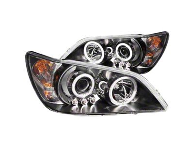 Anzo USA 2001-2005 Lexus Is300 Projector Headlights w/ Halo Black - 121199