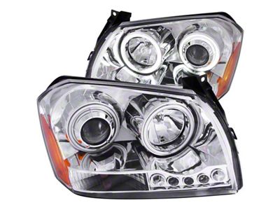Anzo USA 2005-2007 Dodge Magnum Projector Headlights Chrome - 121219