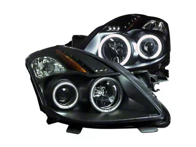 Anzo USA 2008-2009 Nissan Altima 2 Door ONLY Projector Headlights w/ - 121395