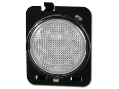 Anzo USA 2007-2015 Jeep Wrangler LED Side Fender Lights Clear - 861116