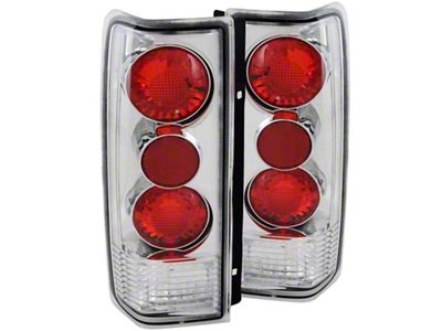 Anzo USA 1985-2005 Chevrolet Astro Taillights Chrome G2 - 211001