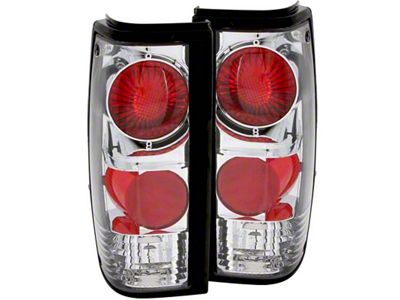 Anzo USA 1982-1994 Chevrolet S-10 Taillights Chrome - 211029