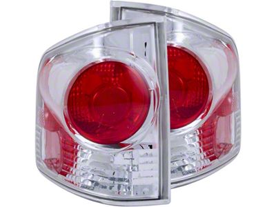 Anzo USA 1995-2005 Chevrolet S-10 Taillights Chrome 3D Style - 211032