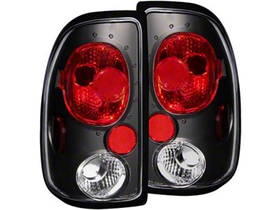 Anzo USA 1997-2004 Dodge Dakota Taillights Black - 211042