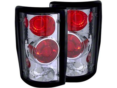 Anzo USA 2000-2005 Ford Excursion Taillights Chrome - 211049
