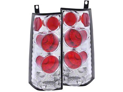 Anzo USA 2003-2015 Chevrolet Express Taillights Chrome - 211088