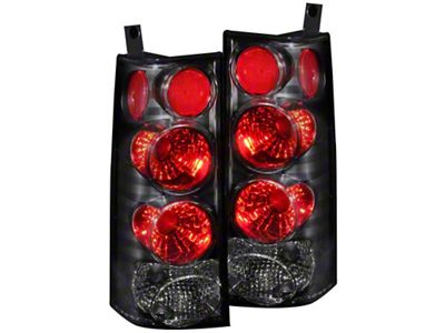 Anzo USA 2003-2015 Chevrolet Express Taillights Black - 211090