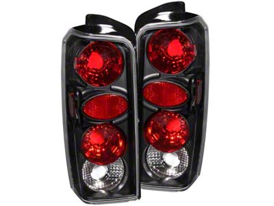 Anzo USA 1997-2001 Jeep Cherokee Taillights Black - 211103