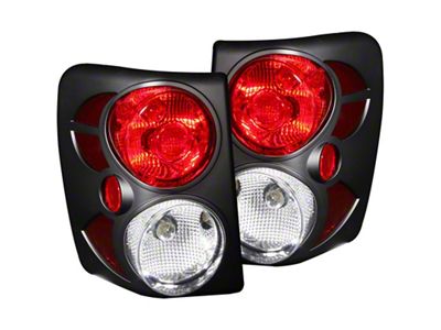 Anzo USA 1999-2003 Jeep Grand Cherokee Taillights Black - 211105