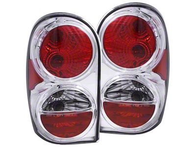 Anzo USA 2002-2007 Jeep Liberty Taillights Chrome - 211106