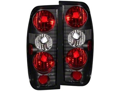 Anzo USA 1998-2004 Nissan Frontier Taillights Black - 211115