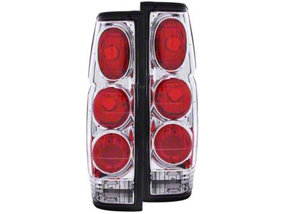 Anzo USA 1986-1997 Nissan Hardbody Taillights Chrome - 211116