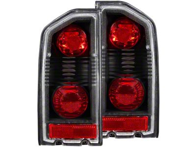 Anzo USA 1988-1998 Suzuki Vitara Taillights Black - 211134
