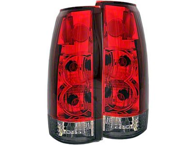 Anzo USA 1999-2000 Cadillac Escalade Taillights Red/Smoke G2 - 211157