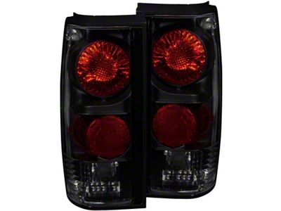 Anzo USA 1982-1994 Chevrolet S-10 Taillights Dark Smoke - 211163