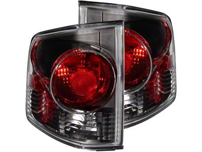 Anzo USA 1995-2005 Chevrolet S-10 Taillights Dark Smoke 3D Style - 211165
