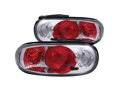 Anzo USA 1990-1997 Mazda Miata Taillights Chrome - 221075