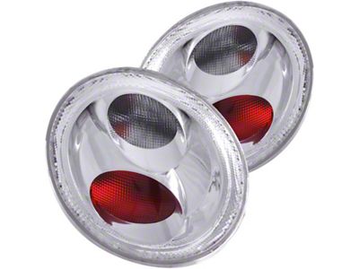 Anzo USA 1998-2005 Volkswagen Beetle Taillights Chrome - 221118