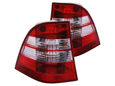 Anzo USA 1998-2005 Mercedes Benz M Class W163 Taillights Chrome - 221134