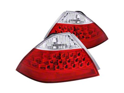 Anzo USA 2006-2007 Honda Accord Taillights Red/Clear - 221143