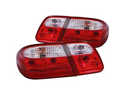 Anzo USA 1996-2002 Mercedes Benz E Class W210 Taillights Red/Clear G2 - 221162