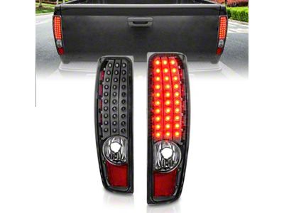 Anzo USA 04-10 Chevy Colorado LED Tailights G2 - Black - 311385