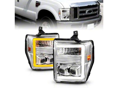 Anzo USA 08-10 Ford F-250 - F-550 Super Duty Projector Headlights - 111587