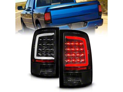 Anzo USA 09-18 Dodge Ram 1500 Full LED Tailights w/ Sequential - 311452