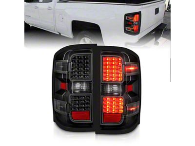 Anzo USA 15-19 Chevy Silverado 2500HD/3500HD Factory Halogen Only LED Tail - 311423