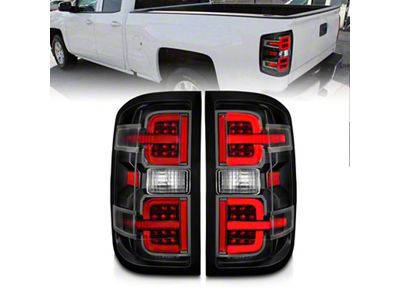 Anzo USA 15-19 Chevy Silverado 2500HD/3500HD Halgn Only LED Tail Lights - 311425