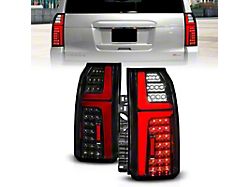 Anzo USA 15-20 Chevrolet Tahoe Sequential LED Tube Taillights Black - 311468