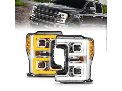 Anzo USA 17-19 Ford F-250/350/450 SD w/o Factory LED HL LED - 111578