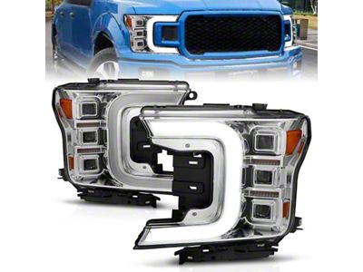 Anzo USA 18-20 Ford F-150 Full Led Projector Light Bar Style - 111521