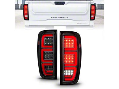 Anzo USA 19-23 GMC Sierra 1500/2500HD/3500HD Black Replacement Full LED Bar - 311459
