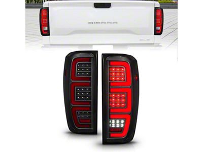 Anzo USA 19-23 GMC Sierra 1500/2500HD/3500HD Smoke Black Replacement Full LED - 311458