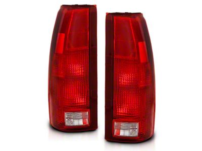 Anzo USA 1988-1999 Chevy C1500 Taillight Red/Clear Lens OE Replacement - 311301