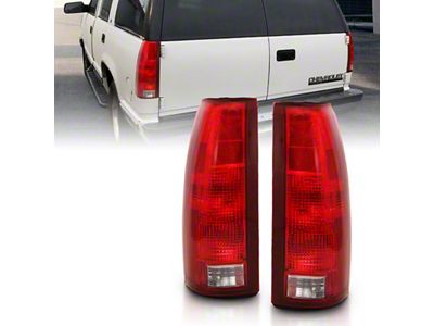 Anzo USA 1988-1999 Chevy C1500 Taillight Red/Clear Lens w/ Circuit Board OE - 311300